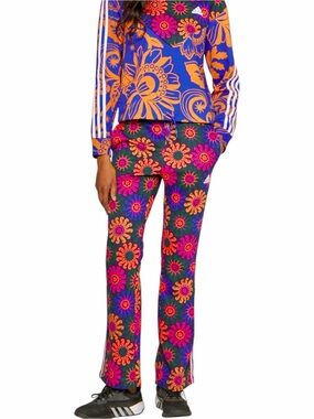 ADDIDAS x FARM RIO woman high-rise training pants in Team Royal Blue Size M